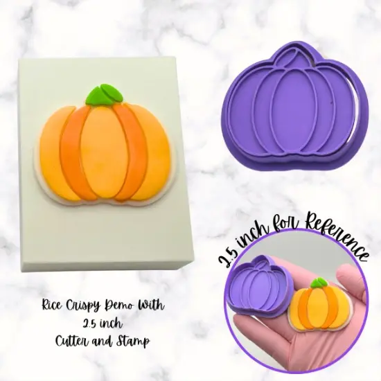 Round Pumpkin Cutter and Stamp {3}