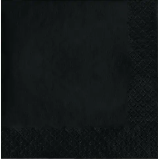 Black Velvet Luncheon Napkin 2Ply (150/Pkg) {1}