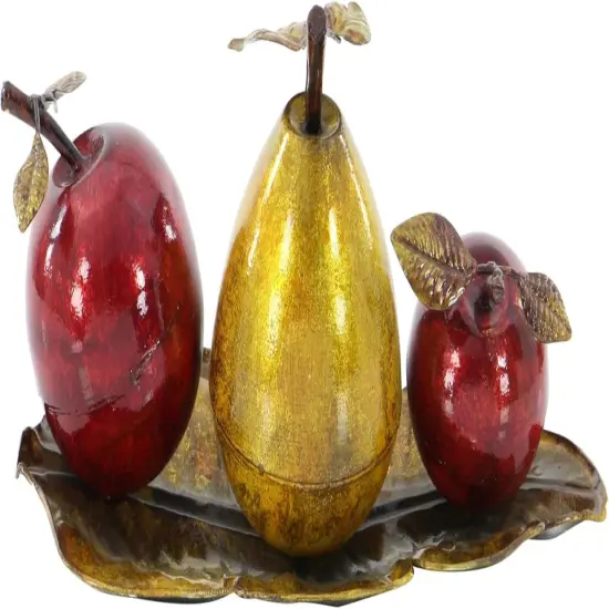 79 Metal Fruit Decorative Sculpture {1}