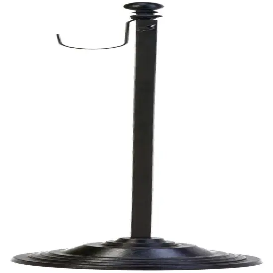 Panacea Wreath Stand 29.5"-Black {2}