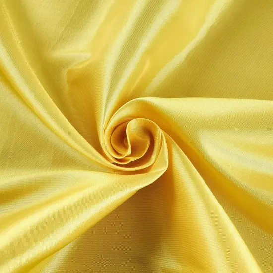 1 Yard Yellow Taffeta Fabric 60" Width Polyester Weddings, Gowns & DIY D&eacute;cor {1}