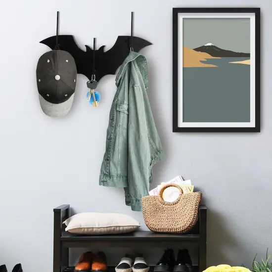 Goth Hat Rack for Baseball Caps {5}