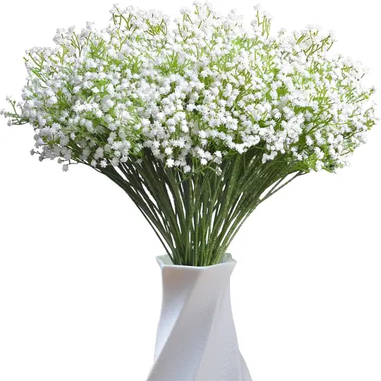 24 Pcs Fake Flowers Gypsophila Bouquet Fall Flowers {1}