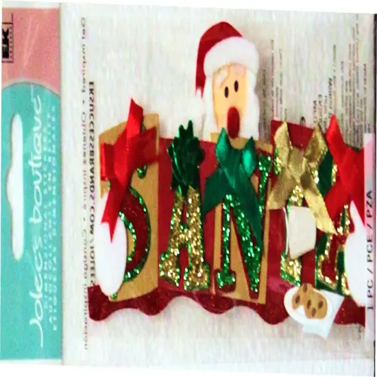 Jolee's Bouique Santa Dimensional Title Stickers {1}