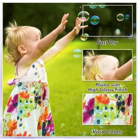 Koala Premium Glossy Photo Paper 11x17 - Thick 54lb 200gsm for Inkjet {3}