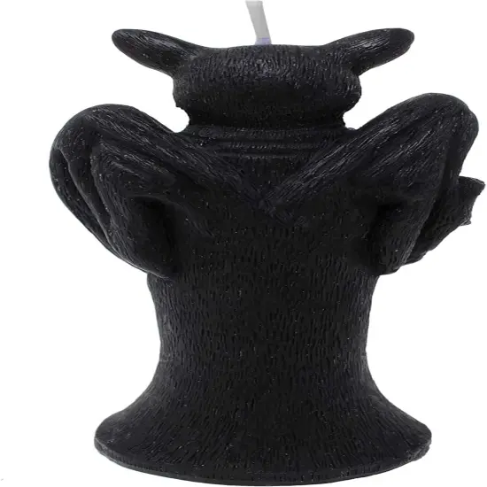 Bat Shaped Candle Decorations {5}