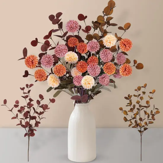 3-Color Faux Kiku Flower {1}