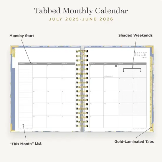 Premium 2025-2026 Daily Planner (Azure) {3}