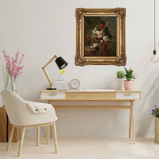 Classic 24x30 Ornate Vintage Antique Gold Picture Frame 4 Inch 24x30 Ornate Vintage Antique {2}