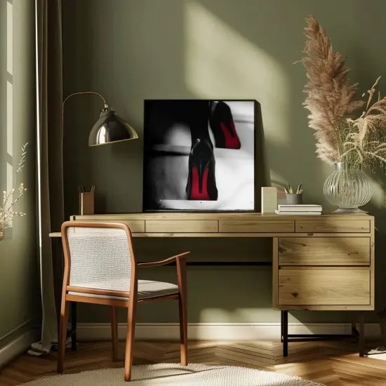 Paris Paris Square 24x24 Canvas - Corporate Office Art {4}