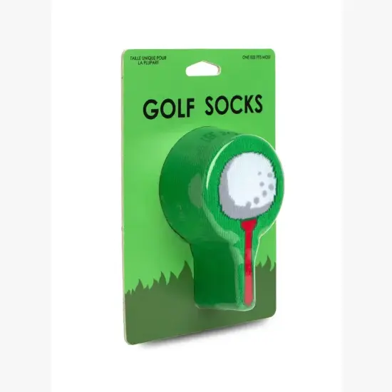 GOLF BALL ADULT CREW SOCKS {3}