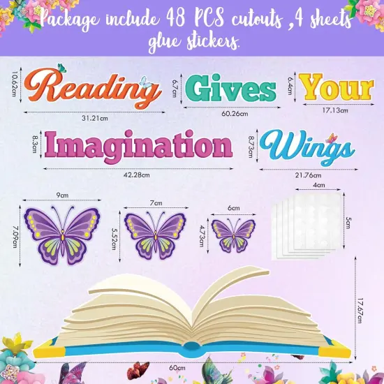 Butterfly Bulletin Board Decorations Set {2}