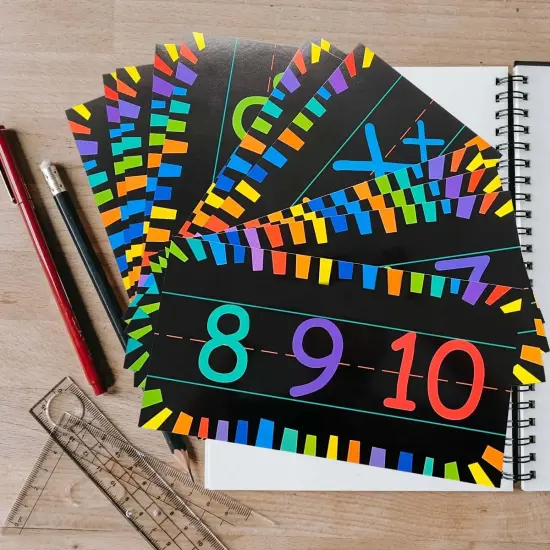 12 Pcs Alphabet Bulletin Board Strips {2}