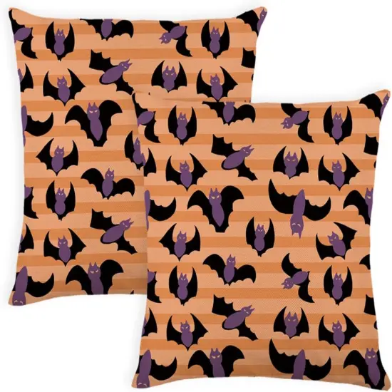 Halloween Pillow Covers 20 x 20 Inch Set of 2 {1}