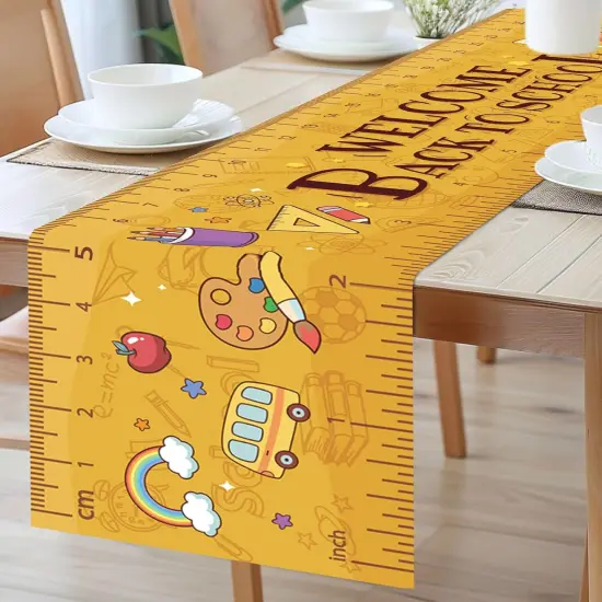 Welcome Back to School Table Runner {1}