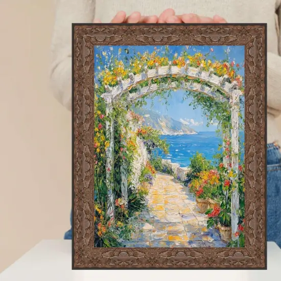 Renaissance Antique Bronze Gold Picture Frame 17x25 frame {7}