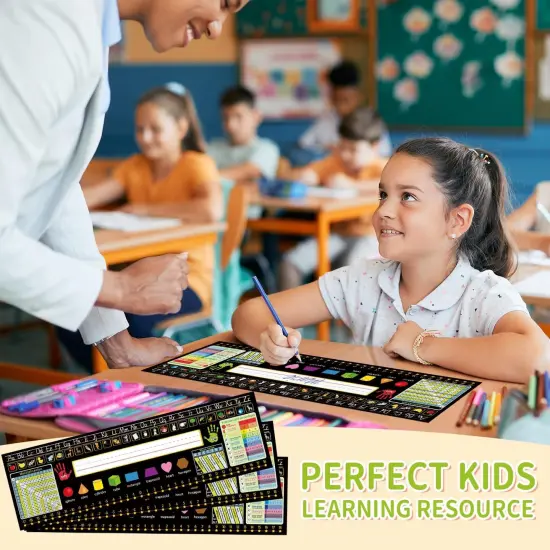 17.3 x 5 Inch Self Adhesive Name Tags for Classroom Student Desks {5}