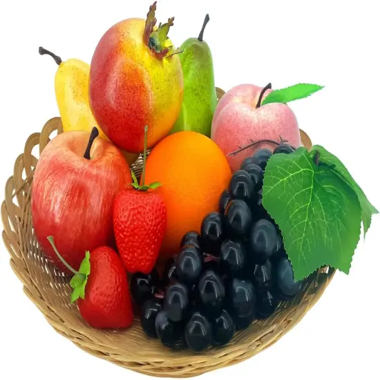 9 PCS Artificial Fruits Fake Fruits {1}