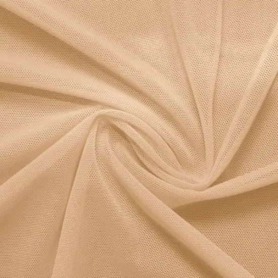 1 Yard Power Mesh Fabric Skin Tones and Neutrals Collection 36" x 60" Length by Width Ivory {4}