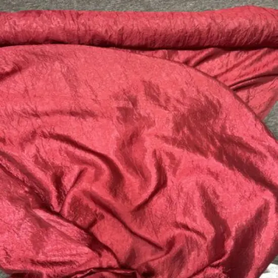 1 Yard Double Wide Crush Satin Fabric for Backdrops & Decor 115'' to 120'' Width Champagne {6}