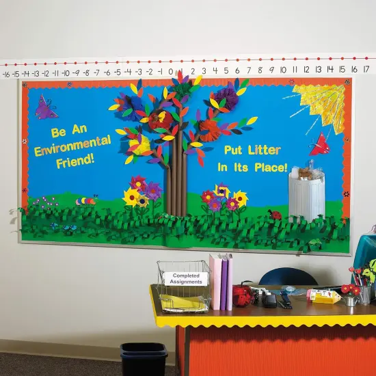 Number Line, -20 to 100, 5-3/4" x 37', 1 Set {2}