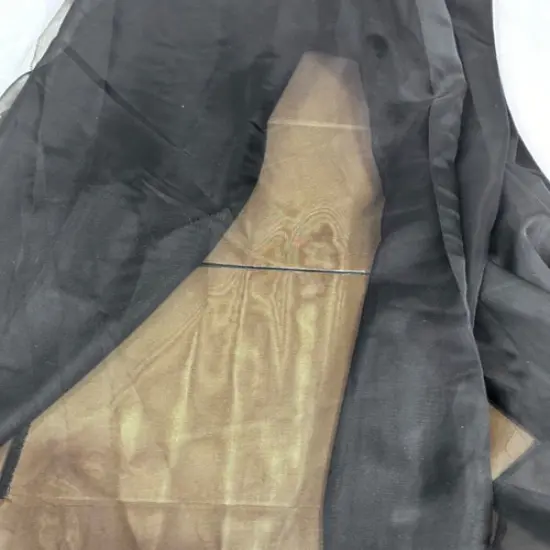 1 Yard Sheer Voile Fabric 118-120&rdquo; Wide Lightweight Draping Material for Events White {7}