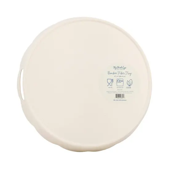 PEMBROKE SCALLOPED BAMBOO TRAY {2}