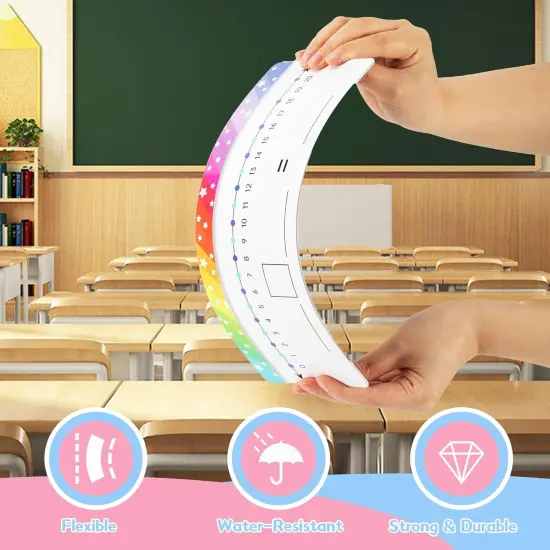 26 Packs Number Line Dry Erase Boards Cards {3}