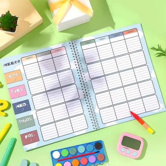 Boho Teacher Planner Undated - 8.5'' x 11'' {3}