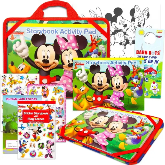 Mickey Mouse Lap Desk Activity Set for Kids - Bundle with Mickey Mouse Art Kit {1}