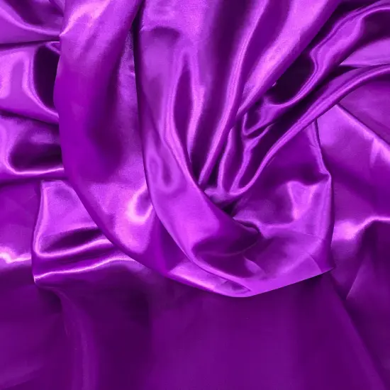 1 Yard Soft Barney Hue Satin Cloth Perfect for Garments Curtains and Creative Projects 58/60 Inch Width {2}
