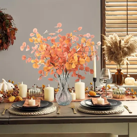 6 Pcs Fall Stems Eucalyptus {5}