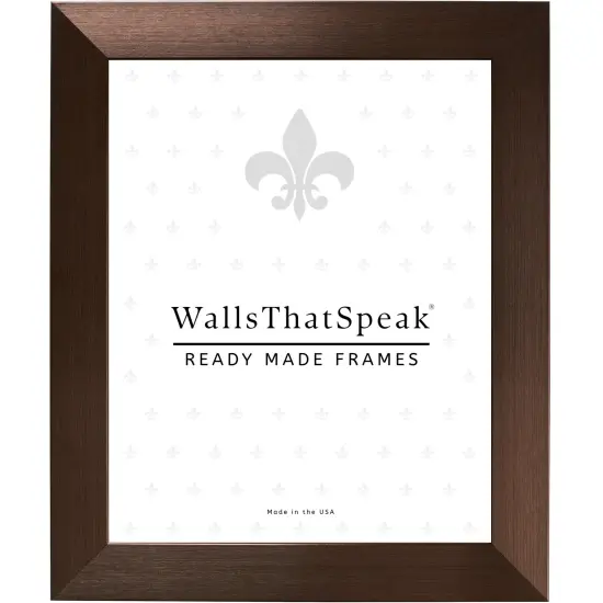 18x26 Picture Frame, Modern Aesthetics 1.25 Inch Polystyrene Moulding, Wall Display Frame for Art, Posters, or Photos by wallsthatspeak Bronze {1}