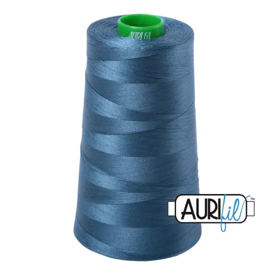 Smoke Blue (4644) | 40wt Cone (4700M / 5140Y) | Aurifil Thread {1}