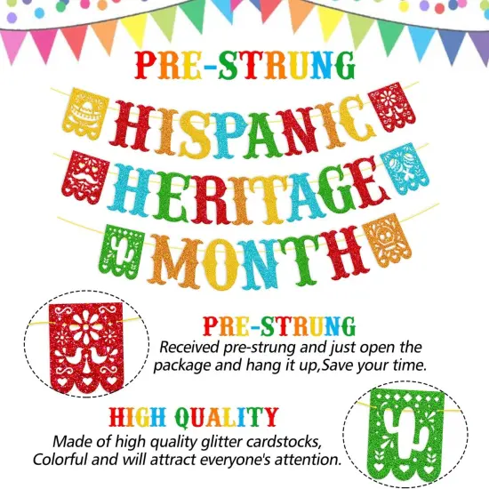 Hispanic Heritage Month Banner Decoration {2}
