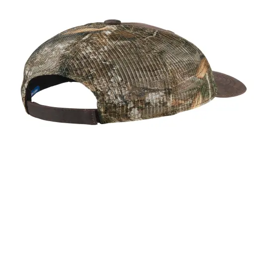 Port Authority&reg; Pigment Print Camouflage Mesh Back Cap Kr Highlander/Brown {7}