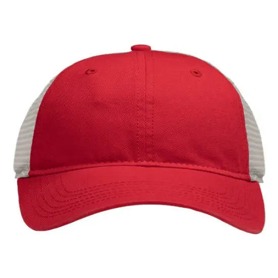 Sportsman&reg; Mesh Dad Hat Fit Red/ Stone {1}