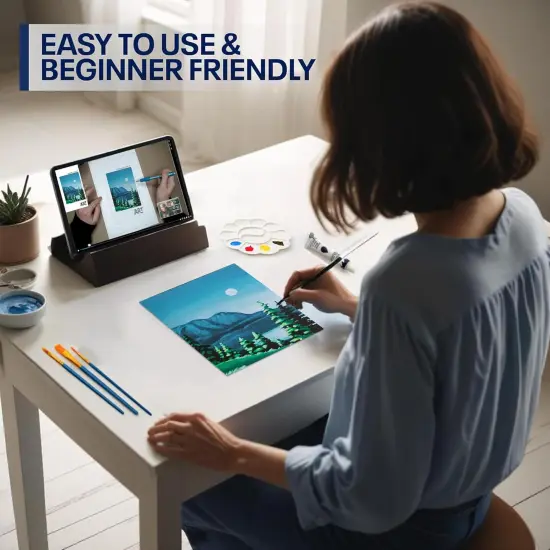 DIY Painting Class Kit for Adults with Video Tutorials {3}