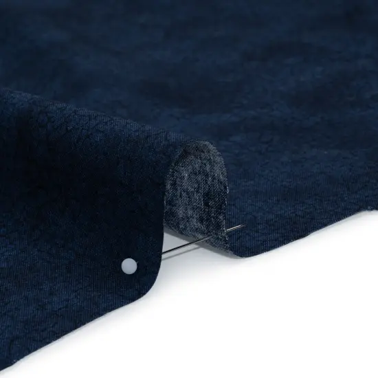 1 Yard Midnight Quilting Cotton Textural Abstract Fabric 44" Wide for Quilts & Home Decor {3}