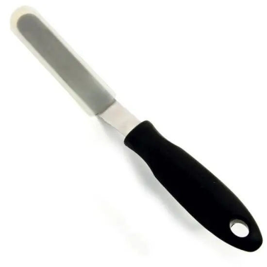 Norpro Grip-EZ Offset Cupcake Icing Spatula with Silicone Wrapped Stainless Steel Blade {1}