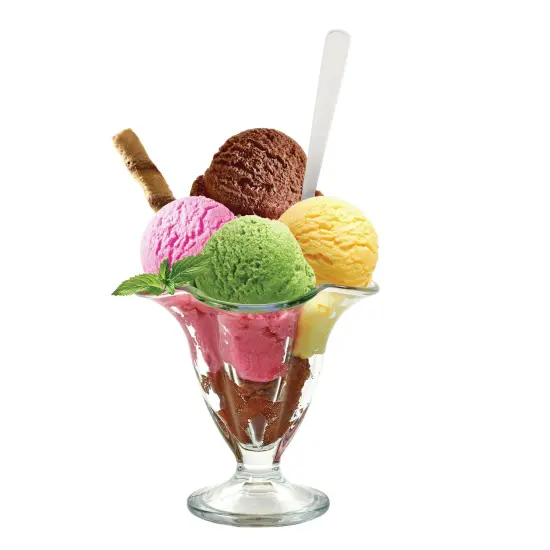 HIC 7.75" Extra Long Stainless Steel Dessert / Iced Tea Spoon {2}