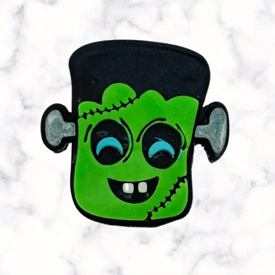 Frankenstein Cookie Cutter with Stamp Option {2}