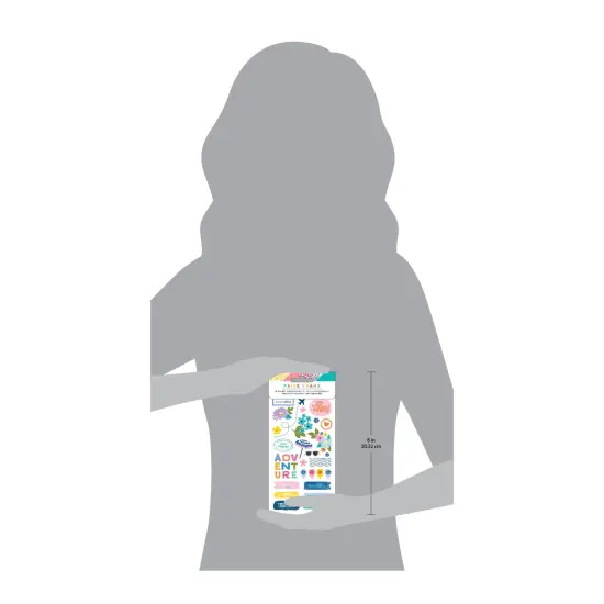 Paige Evans Adventurous Rub-On Sheets-2/Pkg {4}