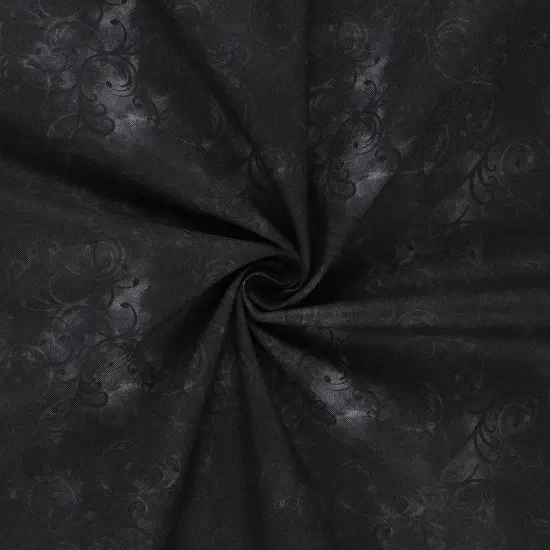 Mook Fabrics Elegance Cotton Fabric [45 in. Wide] - By The Yard Black {2}
