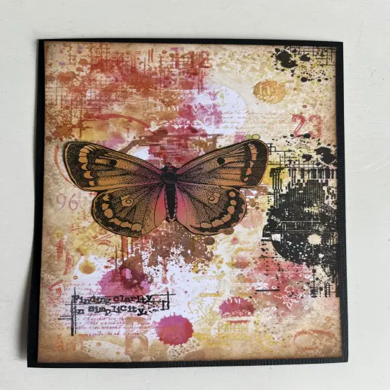 AALL And Create Double-Sided Cardstock A6-Vivid Vortex {4}