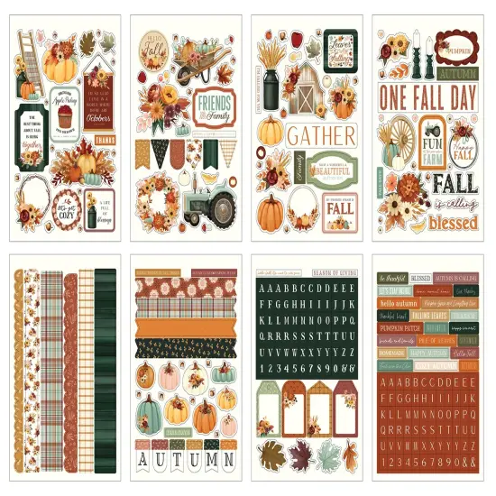 Carta Bella Sticker Book-Harvest {2}