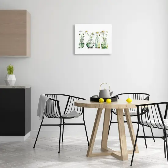 Stupell Industries Glass Vases Daisies Canvas Wall Art Design by Svetlana Aleynikova {2}