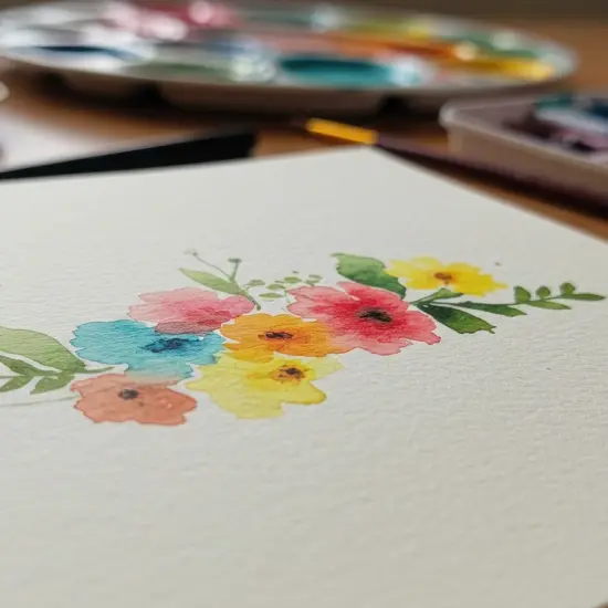 Sax Watercolor Paper, 9 x 12 Inches, 90 lb, Natural White, 100 Sheets {4}