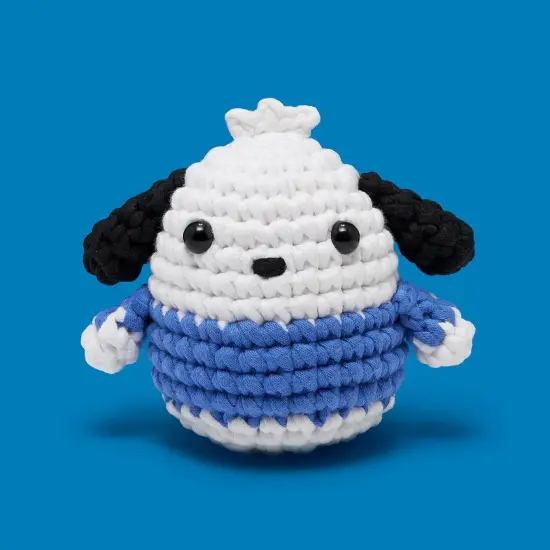 Hello Kitty Crochet Kit - Wooble Crochet Animal Kit Crafts (Pochacco) {2}