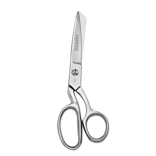 8" Heavy Duty Razor Edge Fabric Shears {2}